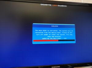 Dual BIOS recovery